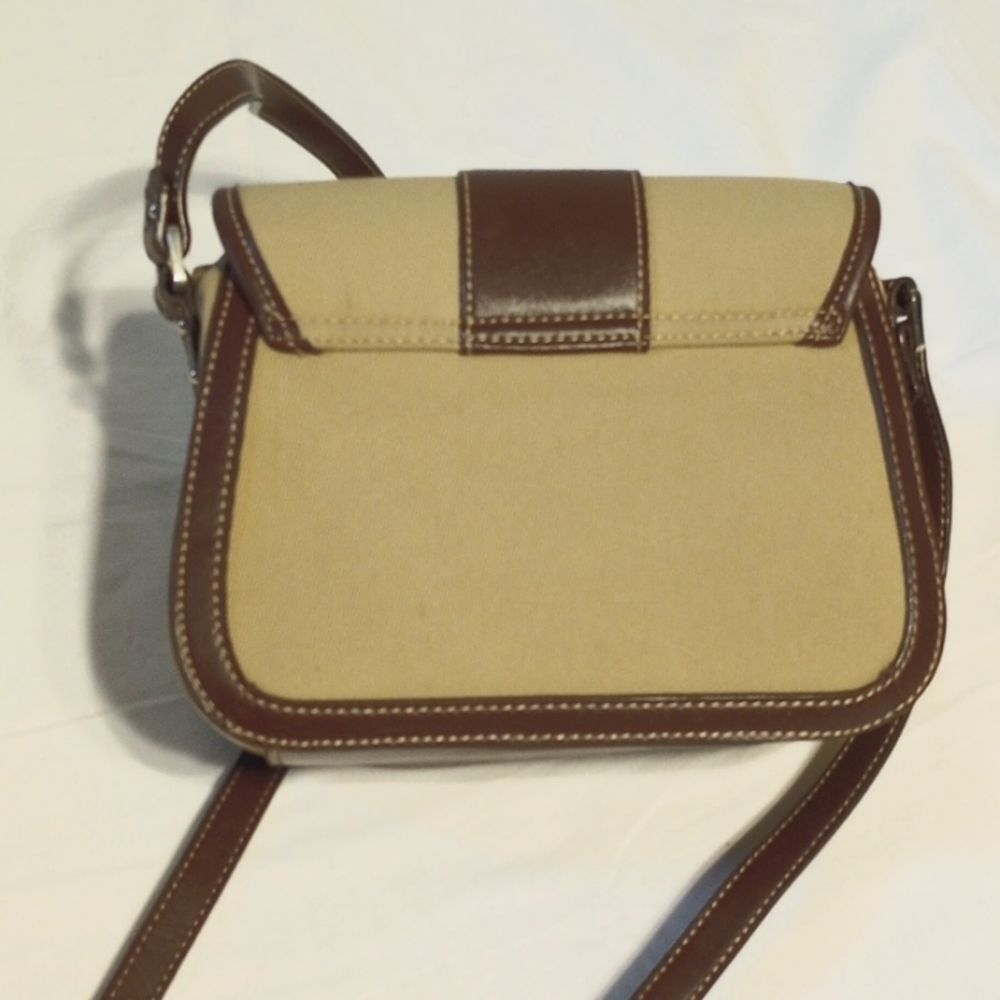 Vintage Etienne Aigner Brown and Camel Purse - Picture 3 of 12